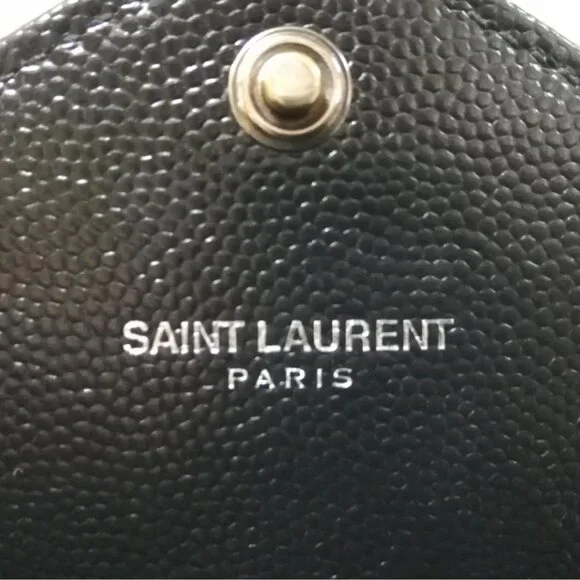 Saint Laurent Wallet Matelasse Stitch Black - Picture 5 of 6